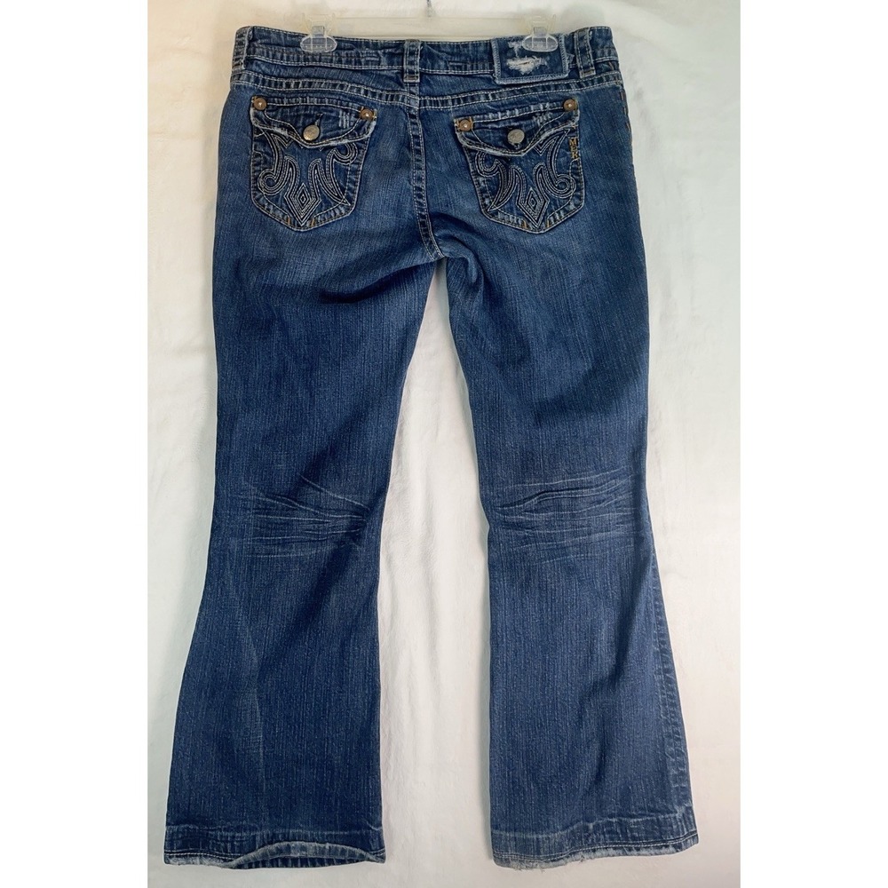 MEK DNM Oaxaca Women Denim‎ Slim Bootcut Jeans Size 31x32 Blue